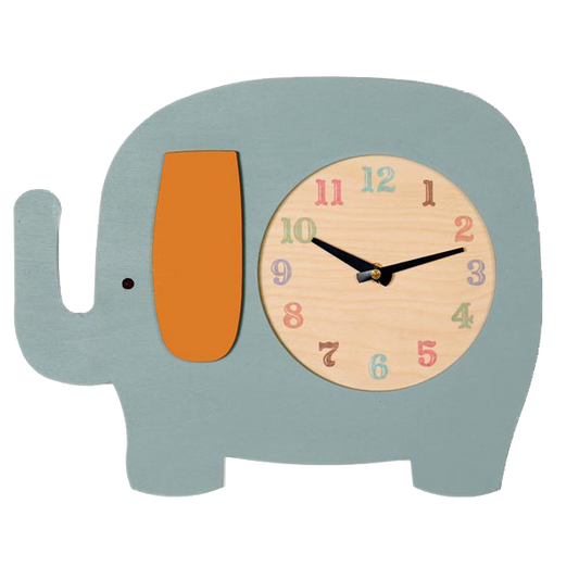 elephant clock (2 colors) - Tree by Kerri Lee