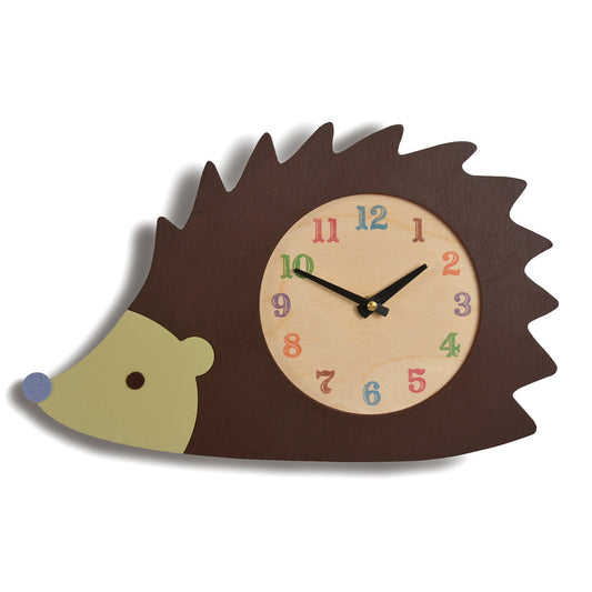 hedgehog clock - Tree by Kerri Lee
