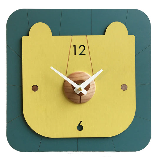 menagerie clock - lion - Tree by Kerri Lee