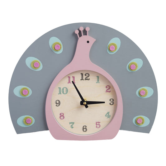 peacock clock - Tree by Kerri Lee