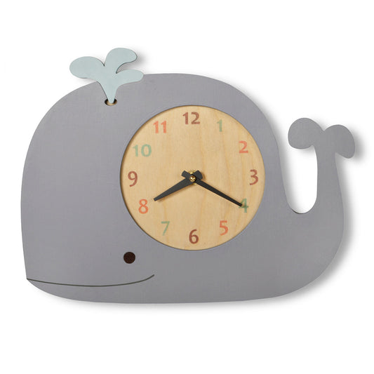 whale clock (3 colors) - Tree by Kerri Lee