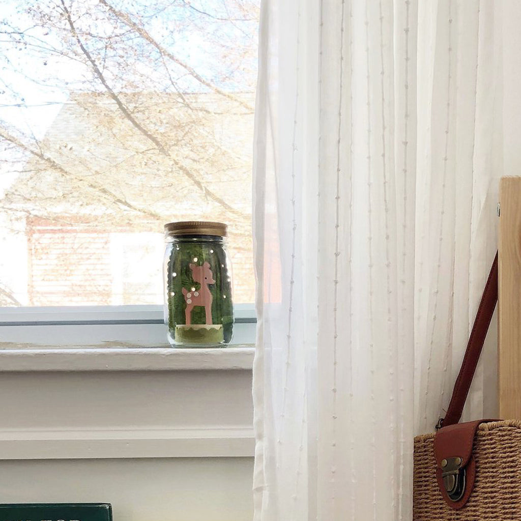 fawn mason jar solar light - Tree by Kerri Lee