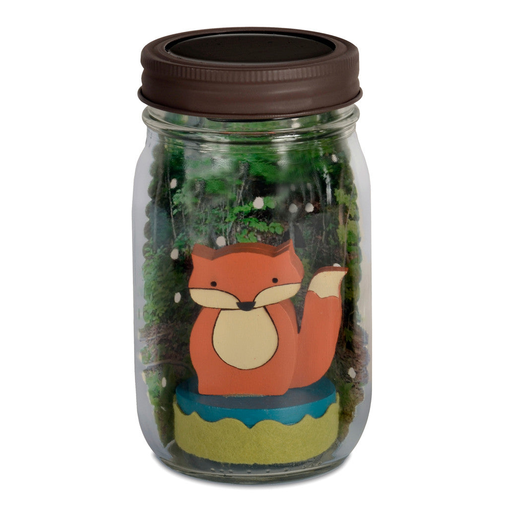 fox mason jar solar light - Tree by Kerri Lee