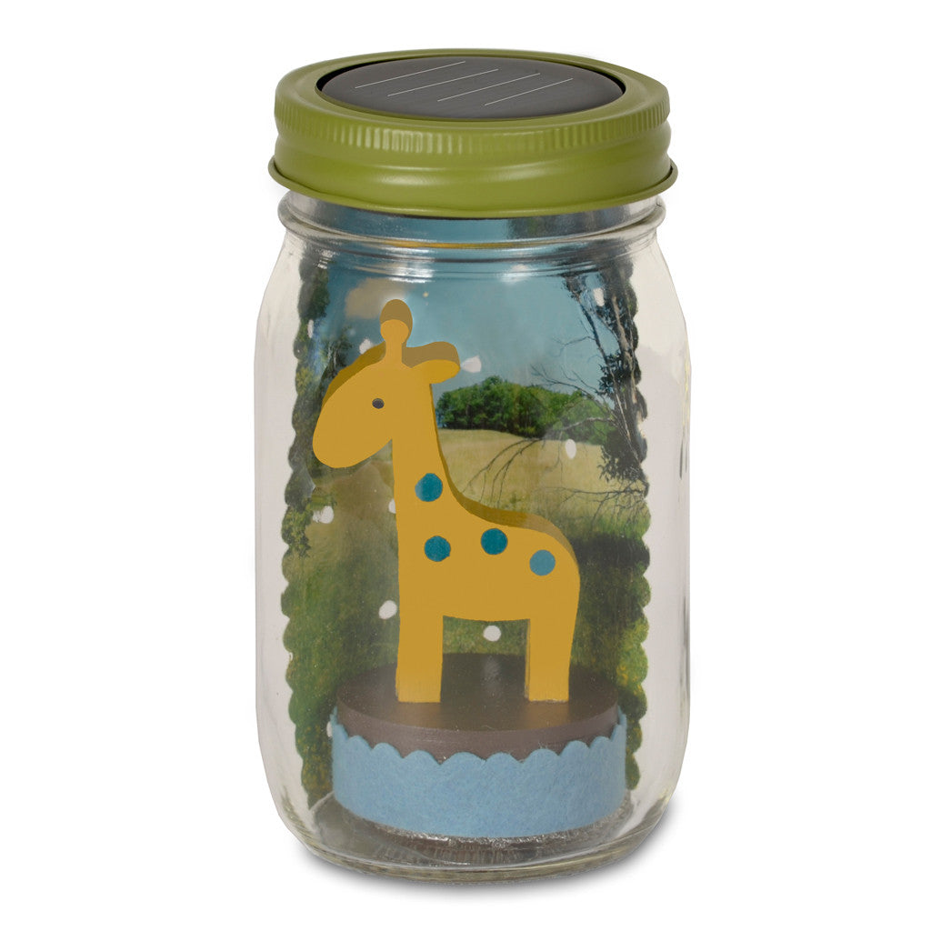 giraffe mason jar solar light - Tree by Kerri Lee