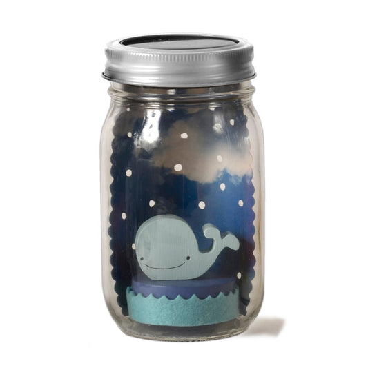 whale mason jar solar light - Tree by Kerri Lee