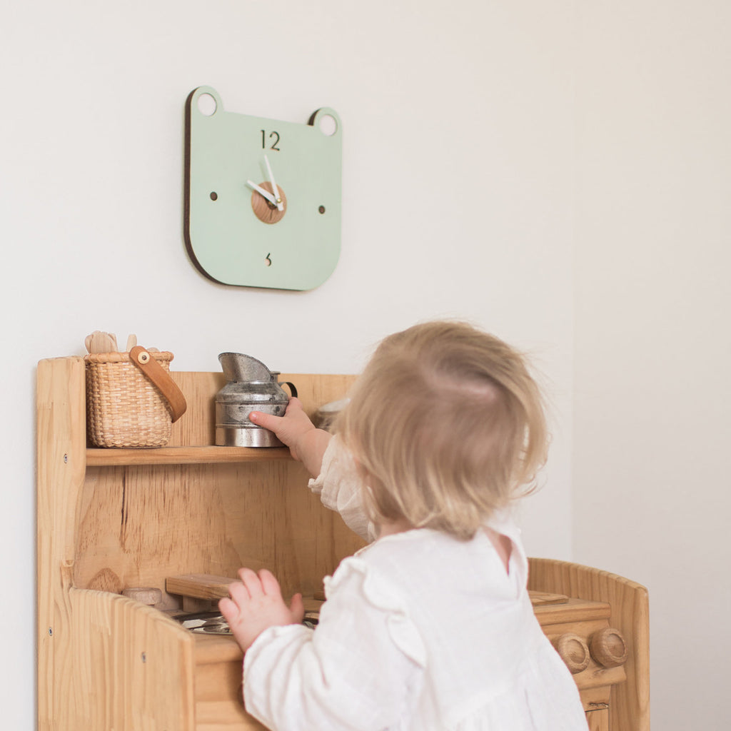 menagerie clock - bear - Tree by Kerri Lee
