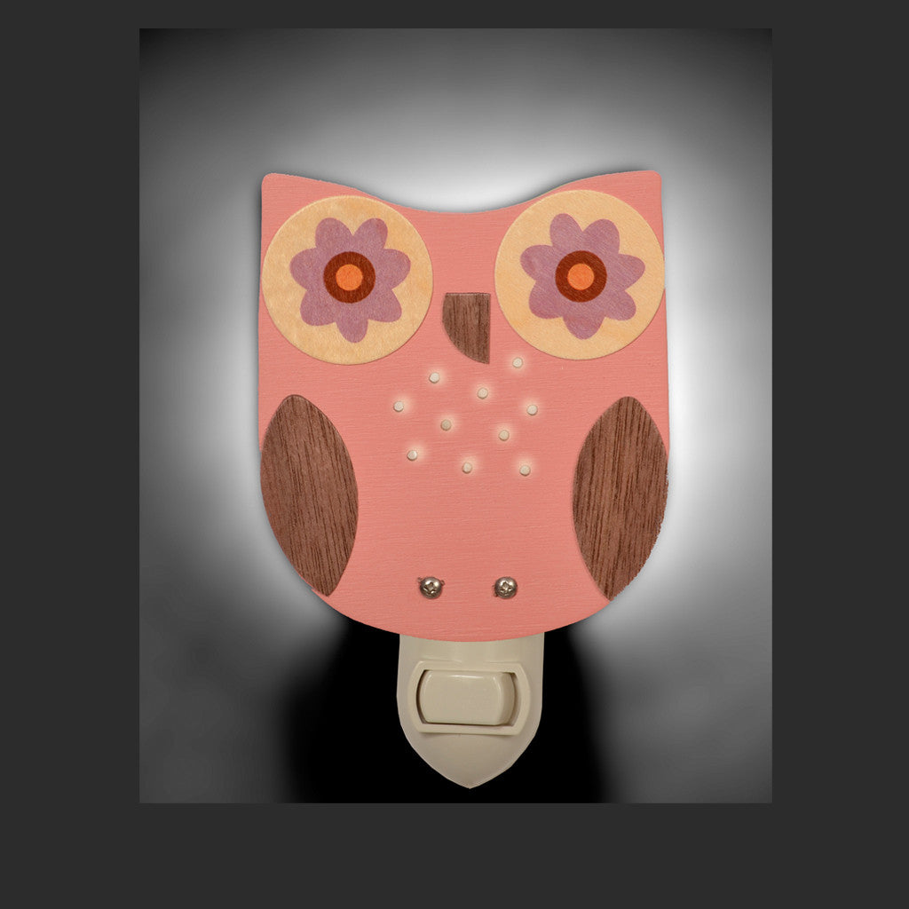 owl nightlight (2 colors) - Tree by Kerri Lee