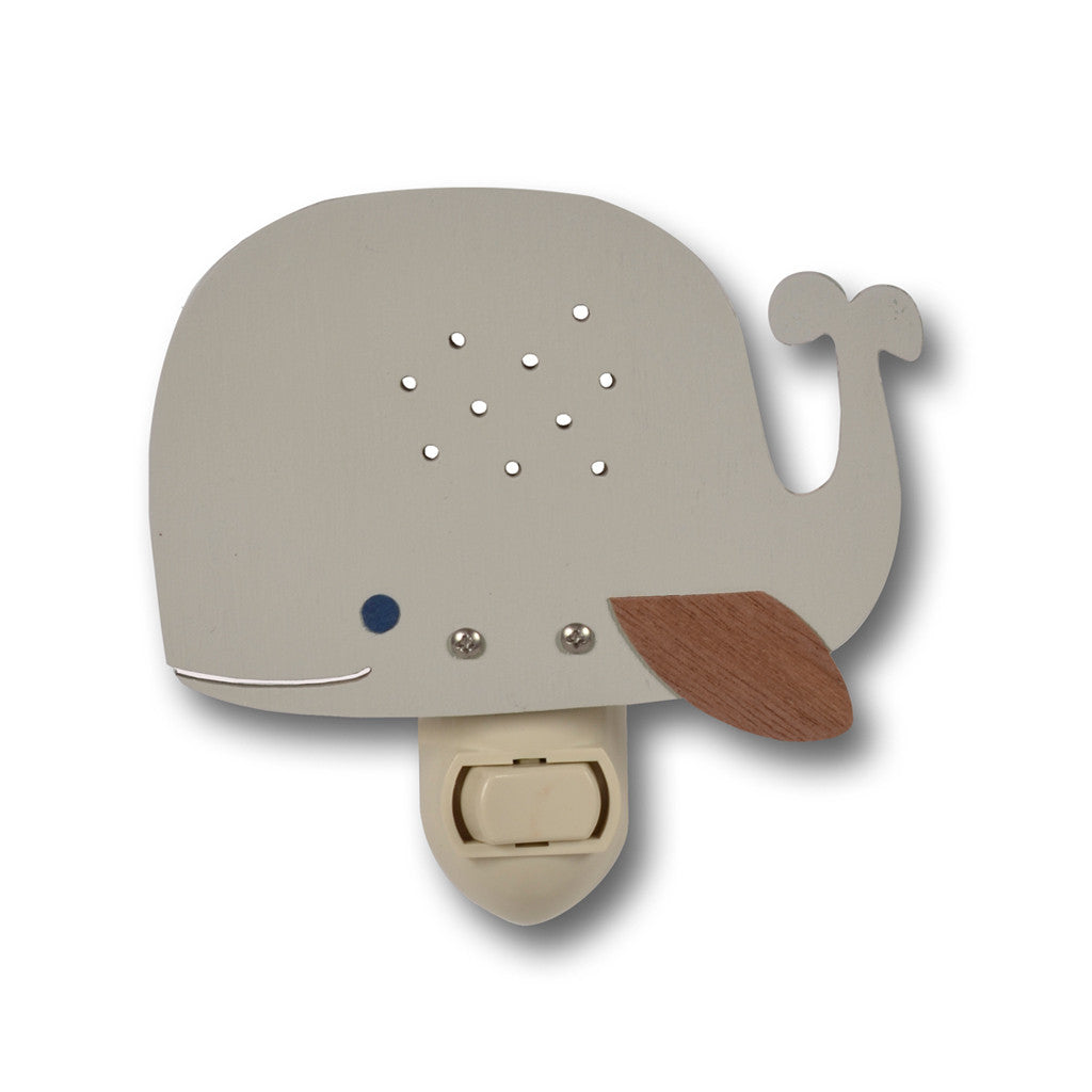 whale nightlight (2 colors) - Tree by Kerri Lee