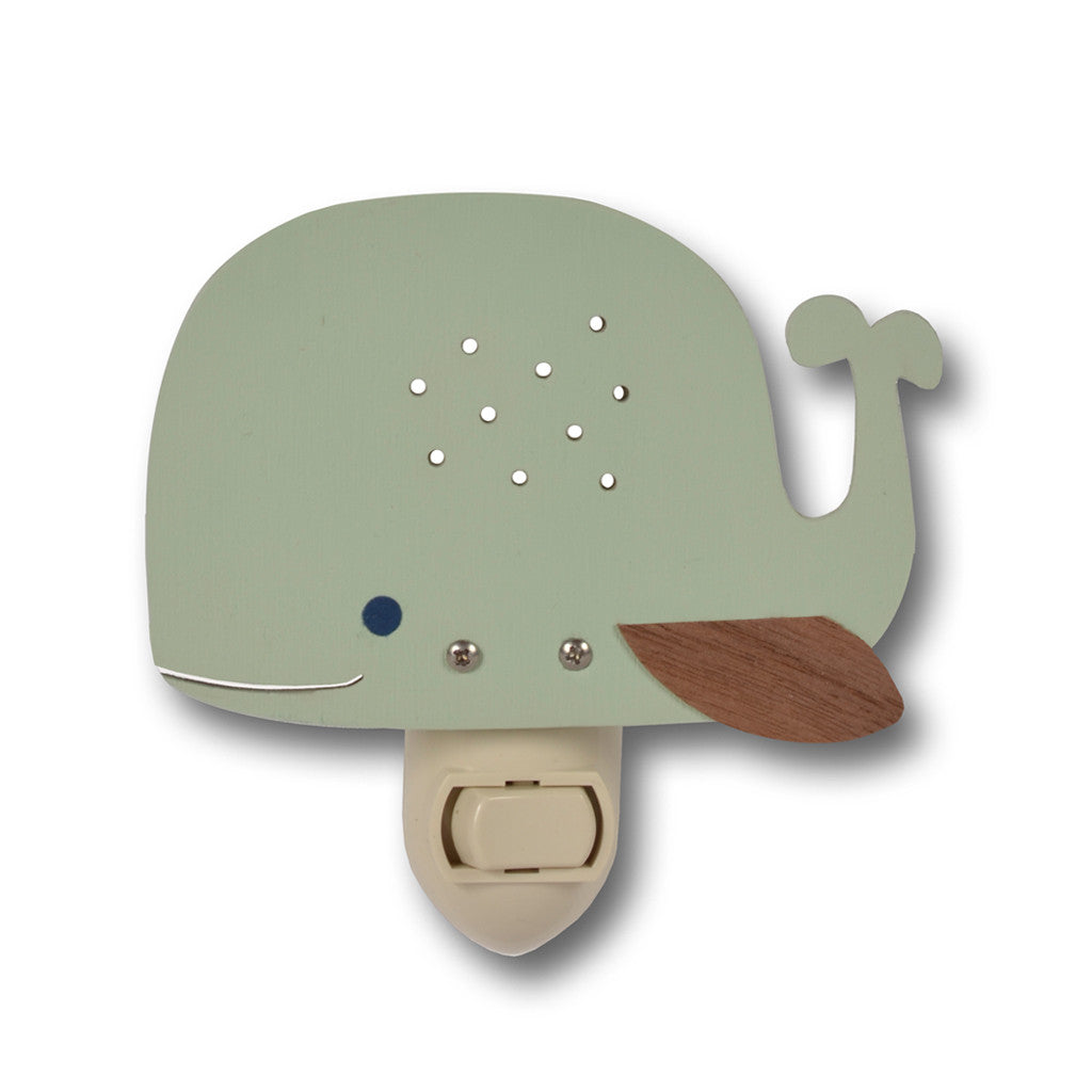 whale nightlight (2 colors) - Tree by Kerri Lee