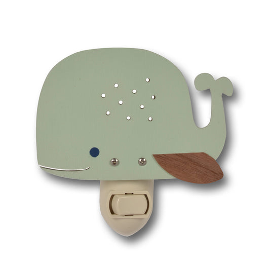 whale nightlight (2 colors) - Tree by Kerri Lee