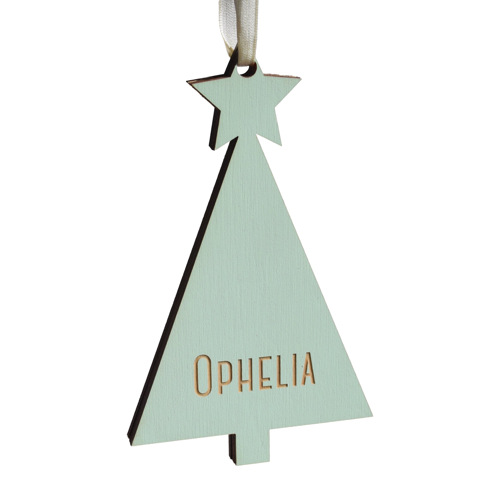 Baby's First Christmas Tree Ornament - Tree by Kerri Lee