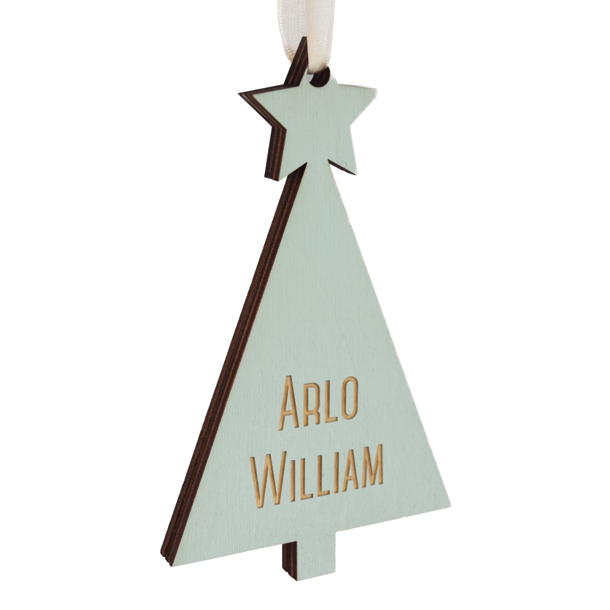 Baby's First Christmas Tree Ornament - Tree by Kerri Lee