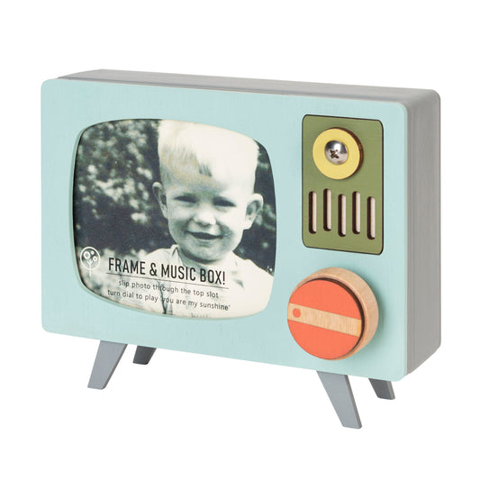 retro tv frame & music box - Tree by Kerri Lee