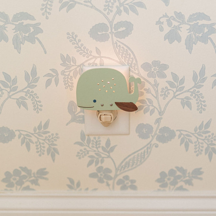 whale nightlight (2 colors) - Tree by Kerri Lee