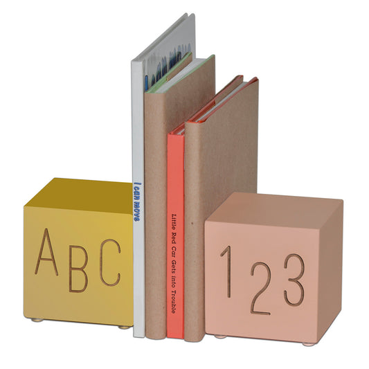 abc123 bookends (3 color sets) - Tree by Kerri Lee