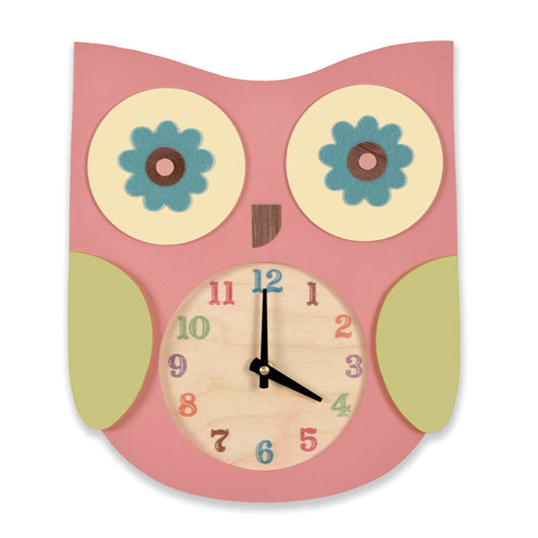 owl clock (2 colors) - Tree by Kerri Lee