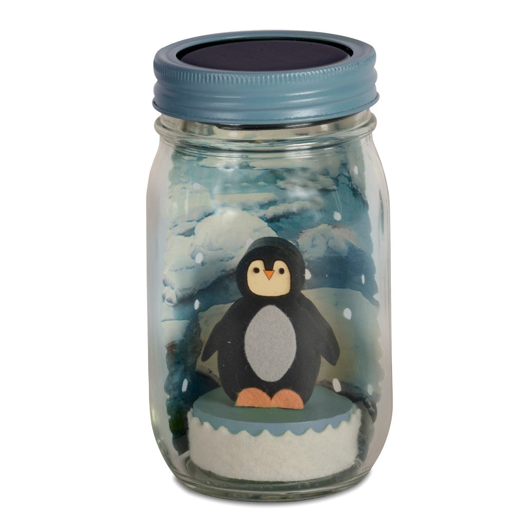 penguin mason jar solar light - Tree by Kerri Lee