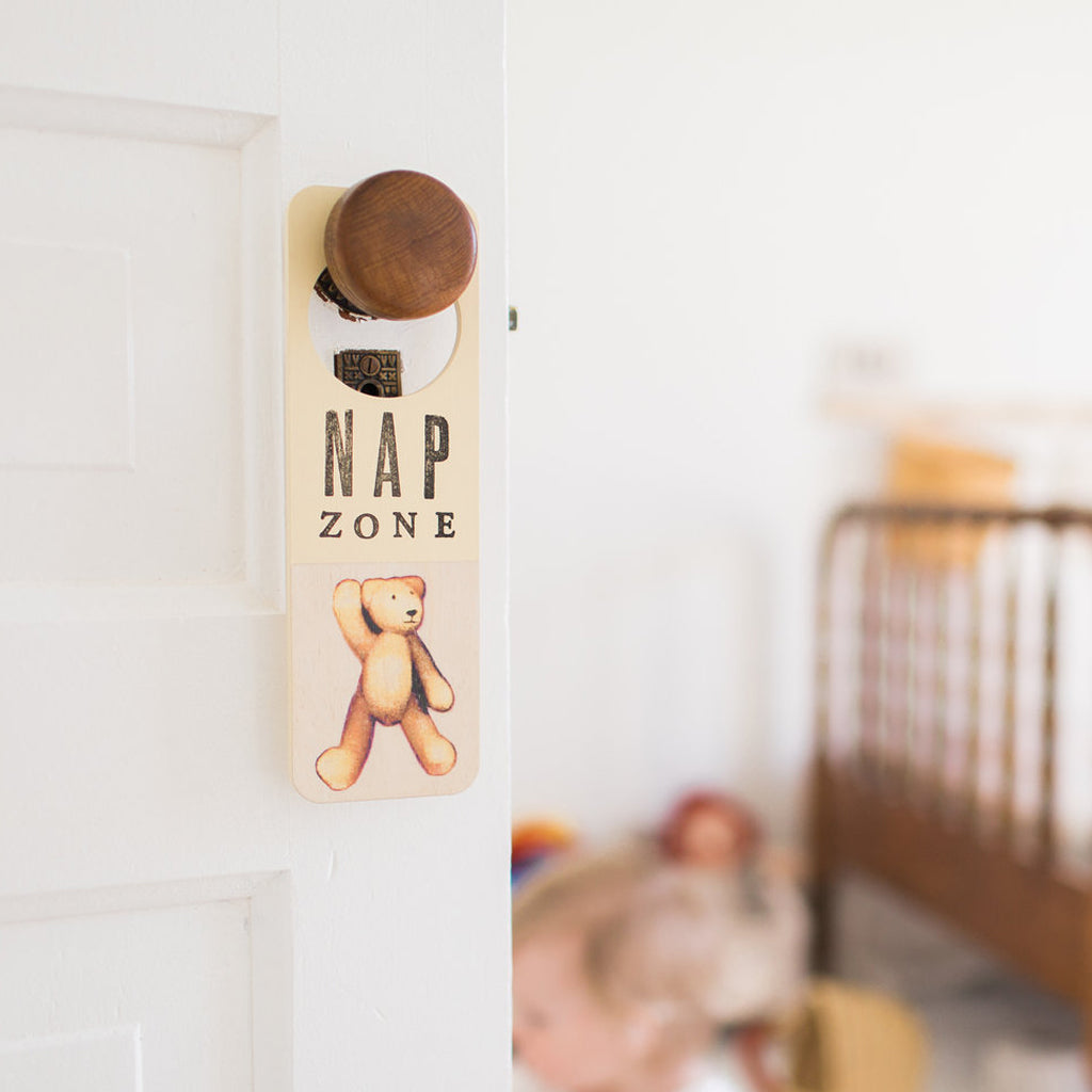 Nap Only Sign nap zone door sign | Tree by Kerri Lee