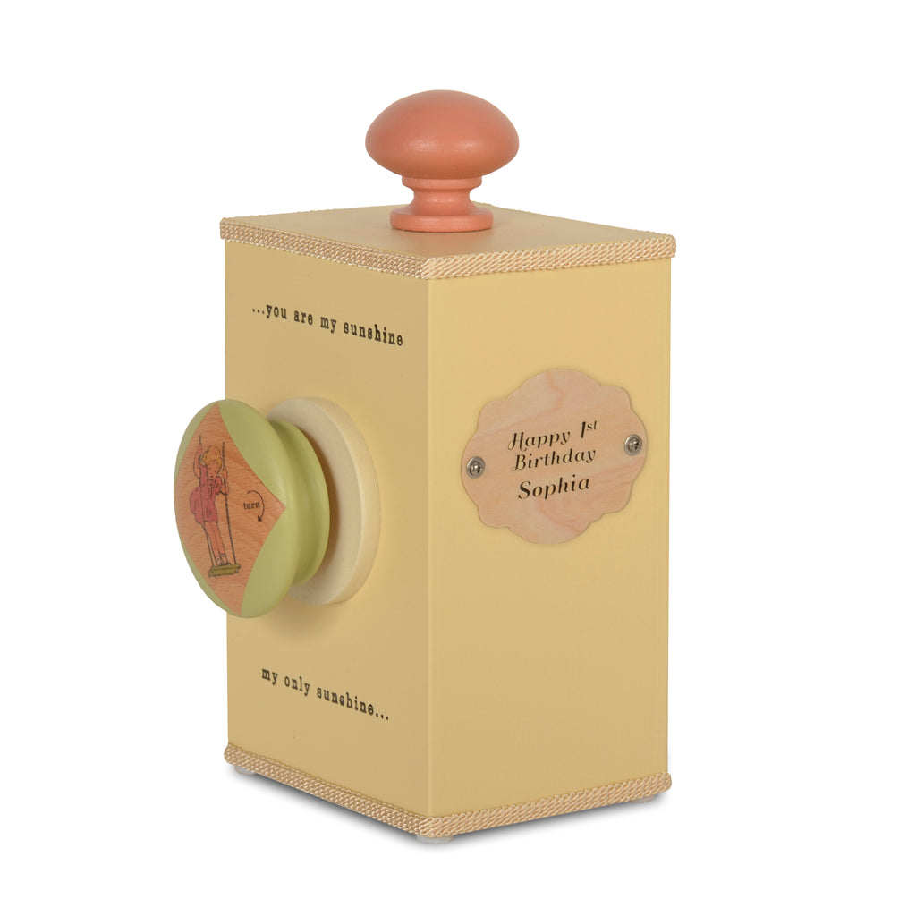'you are my sunshine' wind-up music box (2 styles) - Tree by Kerri Lee